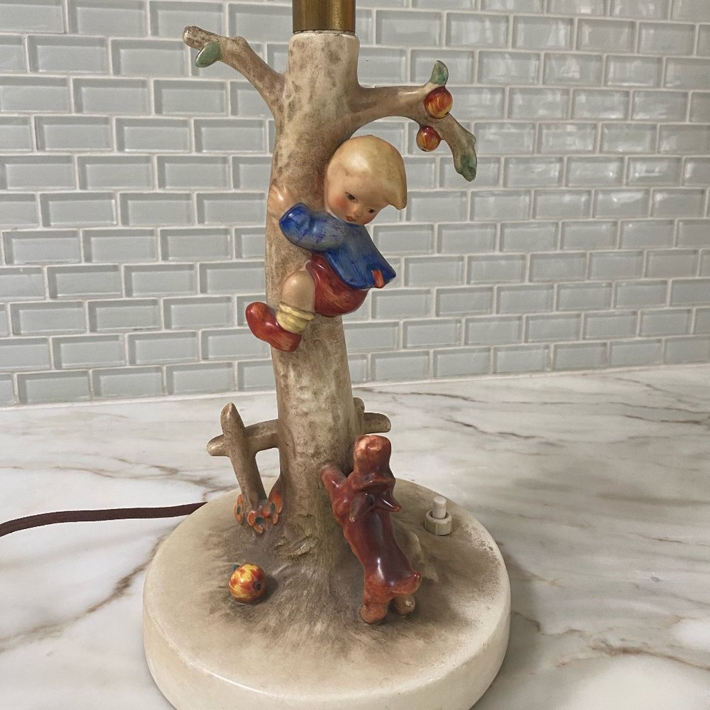 Hummel little boy lamp